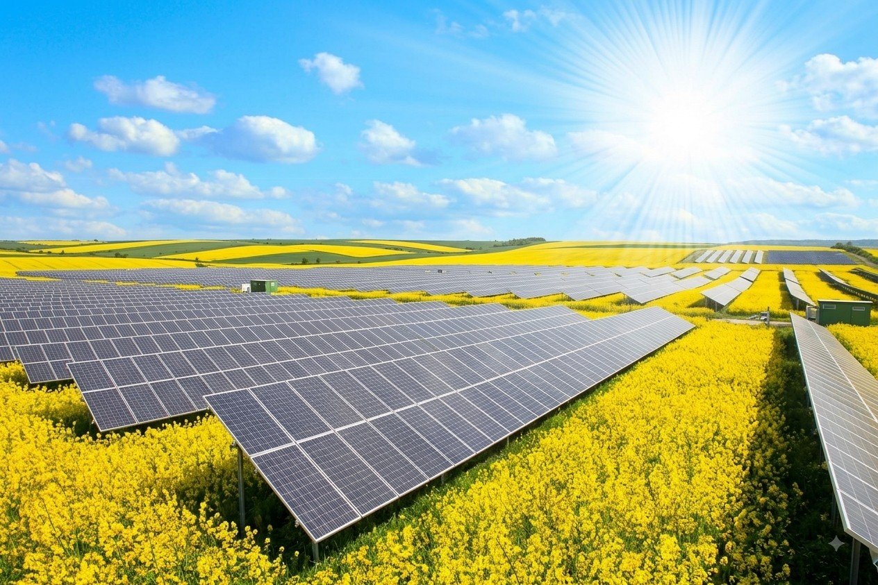 Solar power plant